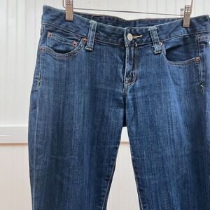 Lucky Brand Low Rise Bootcut Jeans Women's Dark Wash Denim Sz 6 Cotton